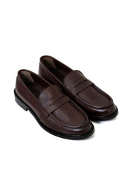 loafer ayakkabı koyu kahverengi